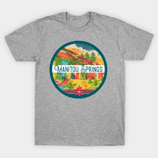 Manitou Springs Vintage Decal T-Shirt